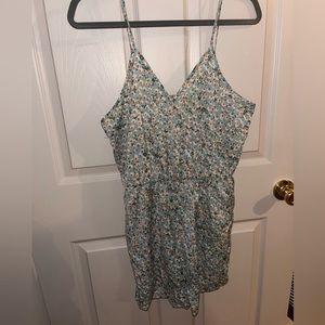 Floral Romper -women’s large
